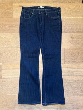 Levi's Dark Blue Flare Jeans